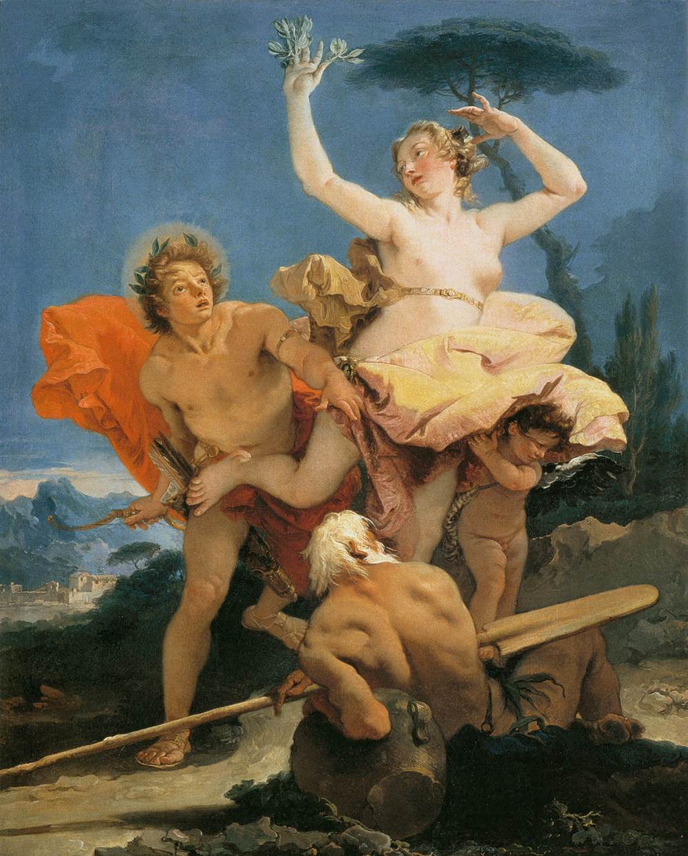 Dipinto di Giambattista Tiepolo realizzato a olio su tela nel 1743-44 e conservato nel Museo del Louvre di Parigi. 